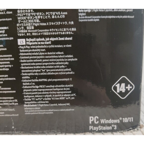 THRUSTMASTER HOTAS X Joystick with detachable Throttle PC, PS3/4/5 (2960703) NOB - Picture 15 of 16